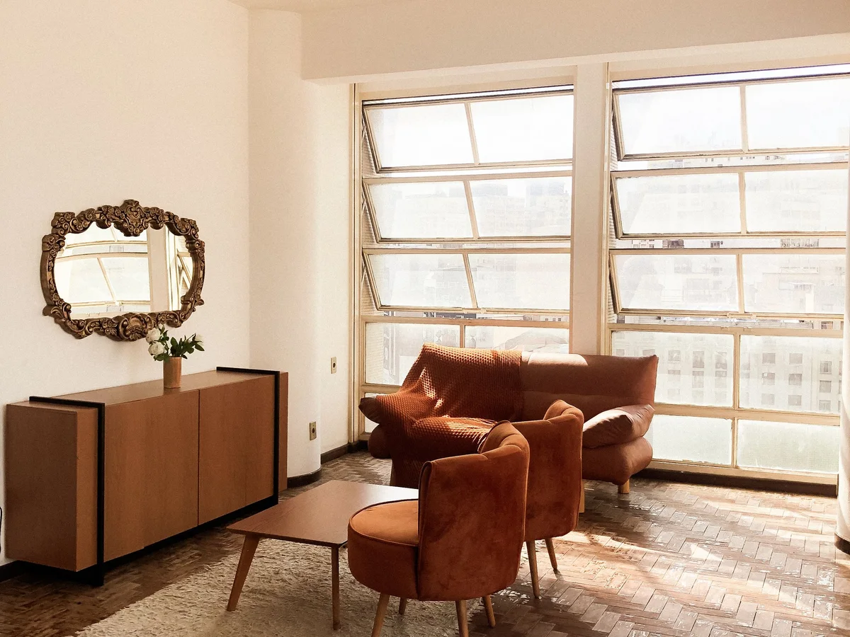 Composição editorial 2 do estudo Apartamento Linha Baixa